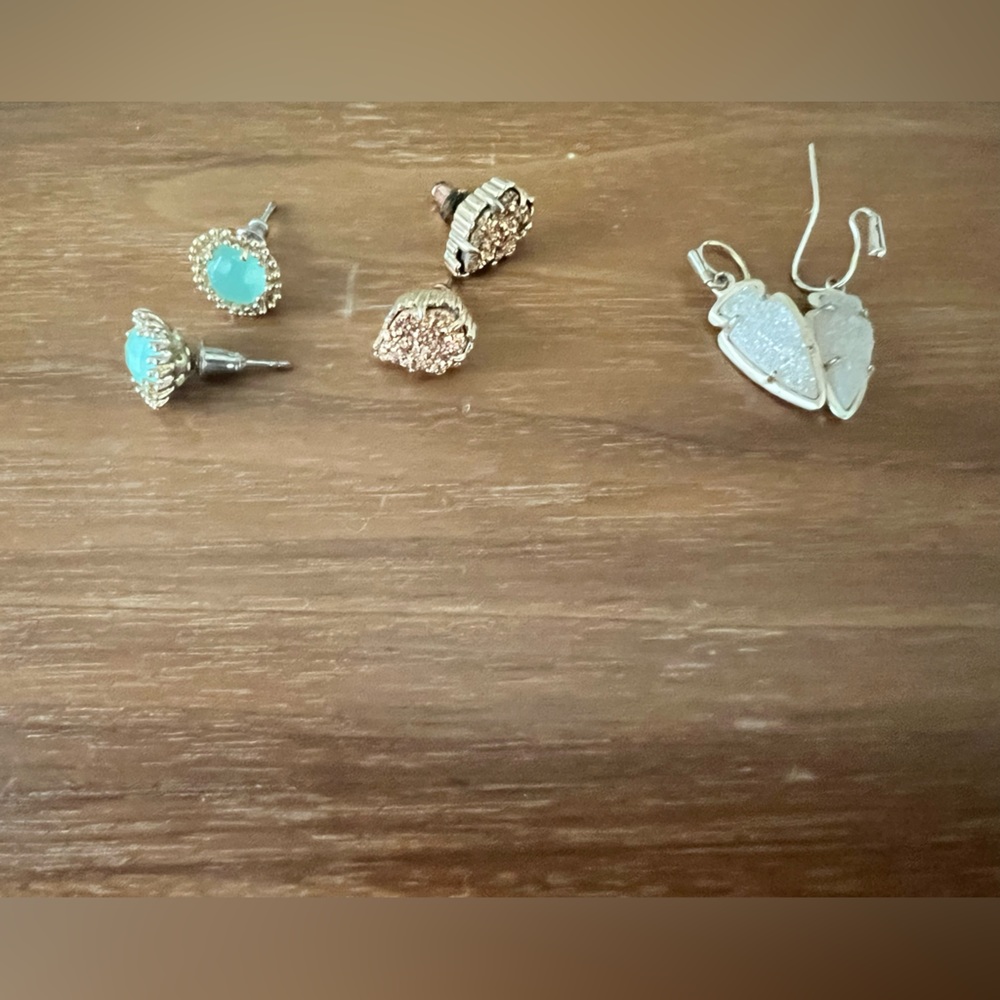 Set of 3 Kendra Scott earrings